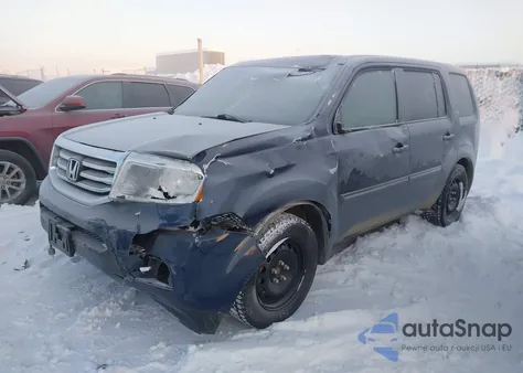 2013 Honda Pilot Lx from USA, damaged, VIN 5FNYF4H26DB028116
